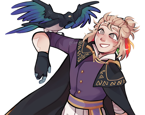 An optimistic Magician with amnesia and a cheerful if sarcastic nature.